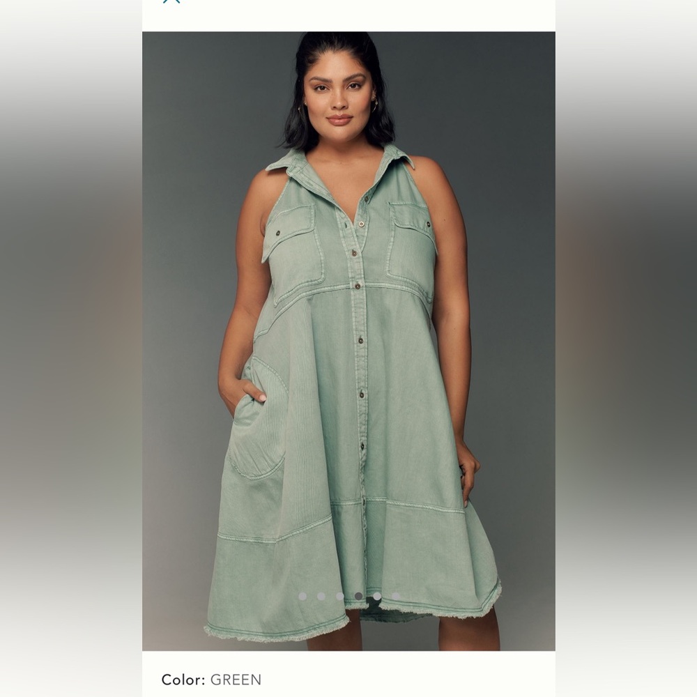 Pilcro Halter Swing Dress